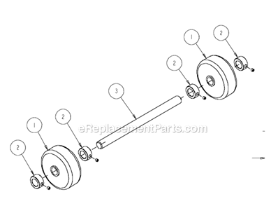 Part Location Diagram of 153814 MK Diamond Collar, 3/4 Set